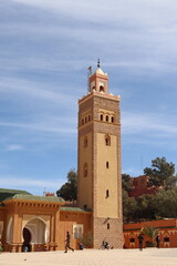 Obraz premium Mosquée de Ouarzazate au Maroc