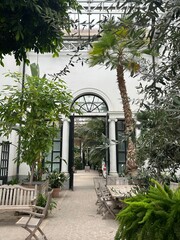 Naklejka premium entrance to the garden