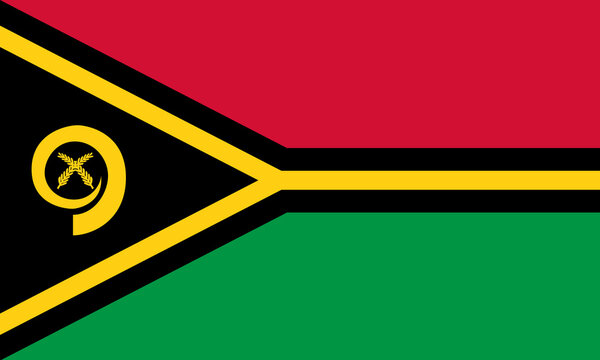 National Flag Republic of Vanuatu,