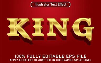 EDITABLE KING TEXT EFFECT