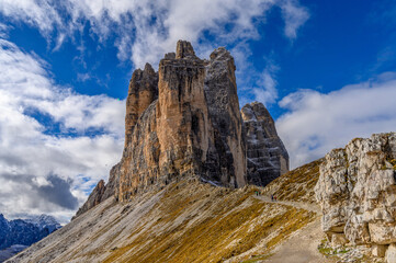 les trois cimes des dolomites