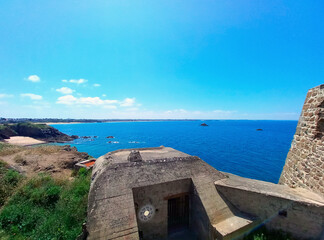 Seascape view from Fort d'Arboulé