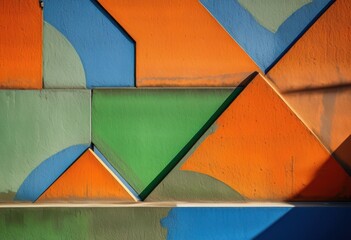 Fototapeta premium vibrant concrete finish showcasing striking color variations textural elements, texture, design, surface, hues, patterns, aesthetics, bright, bold