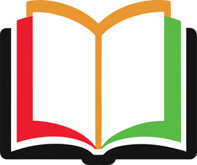 book icon open book icon vector





