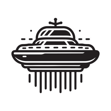 recommend clip art: Unique Hovercraft Silhouette Vectors - Perfect for Any Design Project
