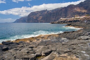 cliffs of los gigantes in tenerife