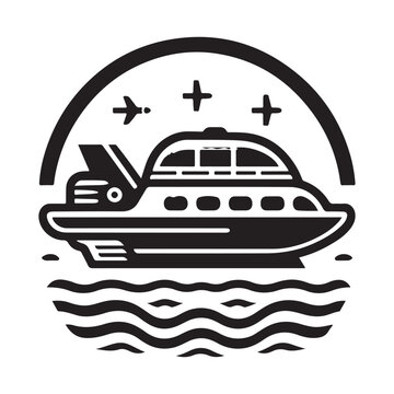 recommend clip art: Unique Hovercraft Silhouette Vectors - Perfect for Any Design Project