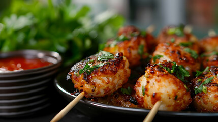 Coconut Shrimp Skewers