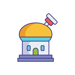Observatory vector icon