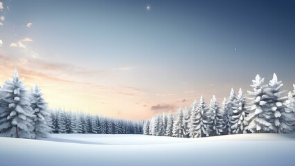 Christmas Background with Ample Copy Space