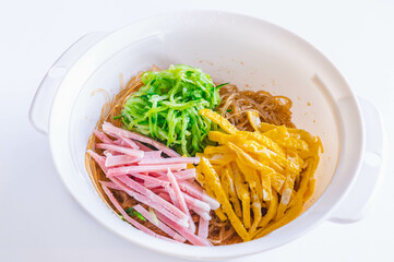 
レンジで作る春雨サラダ
