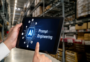 Generative AI virtual assistant tools for prompt engineer and user for ease of engage artificial...