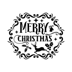 Vintage Christmas Sign Svg Bundle, Rustic Christmas Svg, Christmas Sign