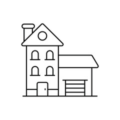 Residential vector icon