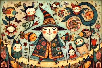 "Cuentos de Fantas&iacute;a Ilustrada"