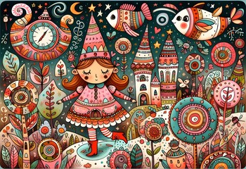 "Cuentos de Fantas&iacute;a Ilustrada"