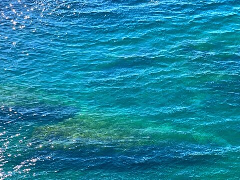 blue water surface