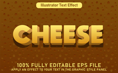 EDITABLE CHEESE TEXT EFFECT