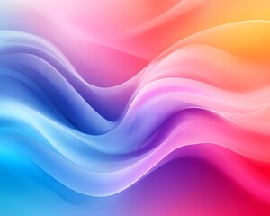 Obraz premium Abstract waves background, colorful texture design