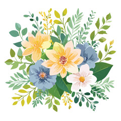 Florals and botanicals illustration design