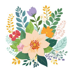 Florals and botanicals illustration design