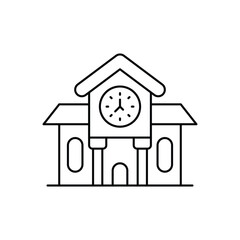 University vector icon