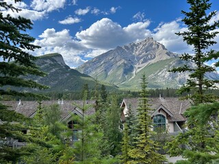 Canadian Mountain Landscape