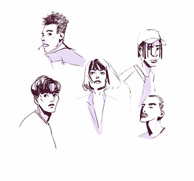 Diverse group of people