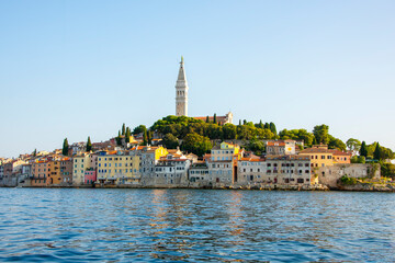 Fototapeta premium View of old town Rovinj, Croatia