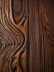 Smooth wooden surface showcasing a unique pattern.