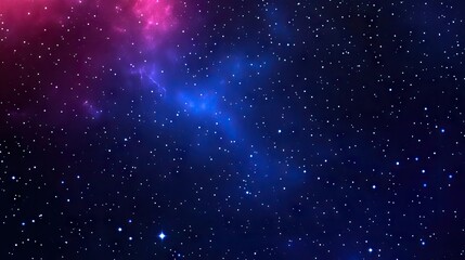 Fototapeta premium A breathtaking nebula in deep space showcasing vibrant colors and bright stars that ignite curiosity about the universe's mysteries