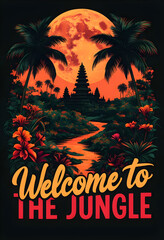 Obraz premium Welcome to the jungle 