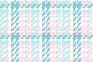 Furniture texture check background, kilt fabric pattern vector. Fashioned textile plaid tartan seamless in light and snow colors.