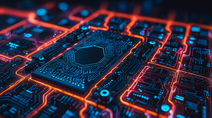 Computer motherboard of the future technology