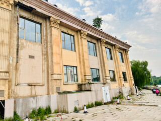 old building isolated -Old Buildings In beijing china 30 August ,2024