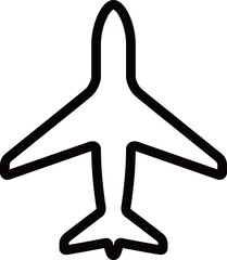 飛行機のアイコン