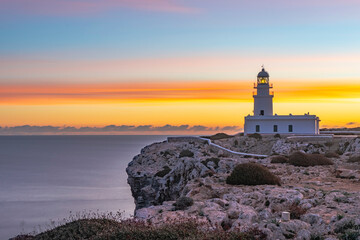 Faro de Cavalleria, Menorca, Islas Baleares, España