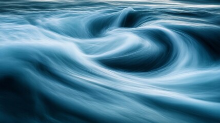 Obraz premium Serene Water Swirls