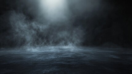 Fototapeta premium Dark Foggy Background