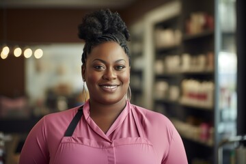 Fototapeta premium Portrait of a confident young female small business owner