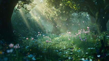 Enchanted Forest Landscape