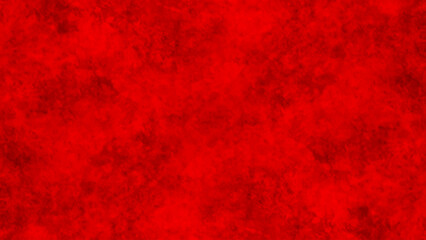 Red textured grunge effect background, Red grunge background in panorama view.
