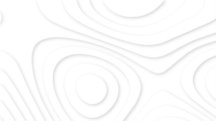 Abstract background creative pattern in illustration . Background with lines Modern white carve wave line abstract luxury 3d papercut background. 