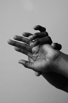 model hand shot