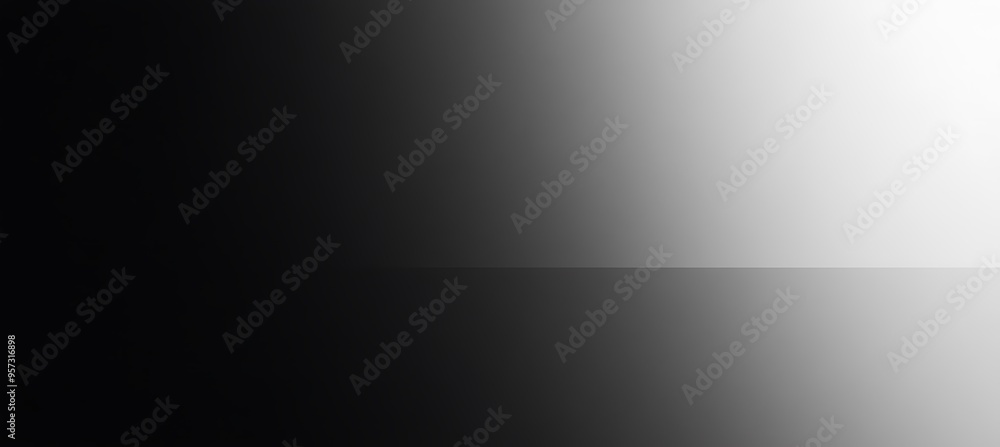 Poster a simple, monochrome gradient background fading from black to gray with text space