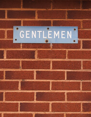 Obraz premium sign on wall