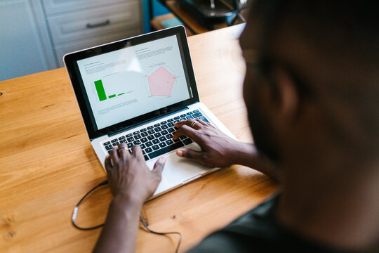 Analyzing Data on Laptop