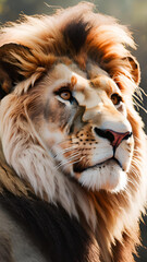 Naklejka premium Lion king 