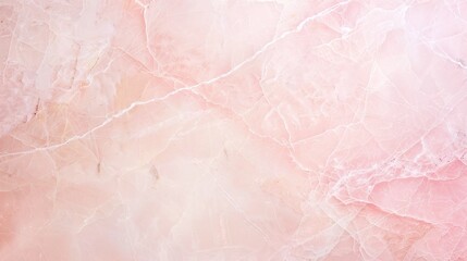 Fototapeta premium Light Pink Marble Texture with Delicate Veins and Soft Color Gradients, Perfect for Backgrounds, Banners, or Marketing Materials. Ideal for Minimalist Layouts, Copyspace, and Luxurious Design.