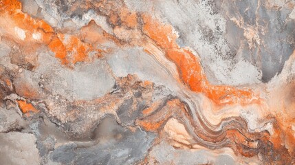 Fototapeta premium Abstract Orange Marble Texture